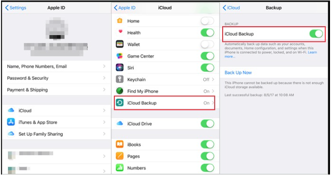 ios26 アップデートする前にやるべきこと iCloudによるバックアップ