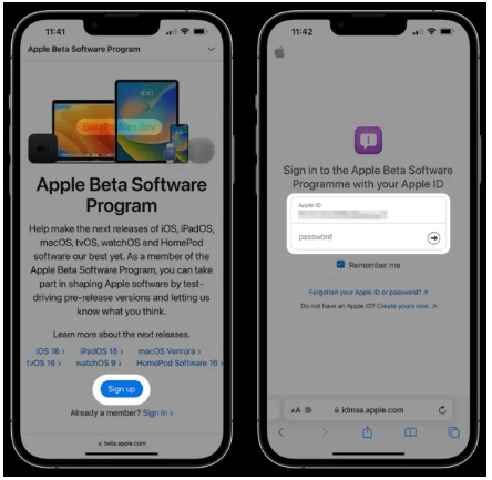 ios26 アップデートする前にやるべきこと Apple IDでサインイン
