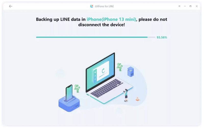 LINEのデータ管理-UltFone for LINE Guide