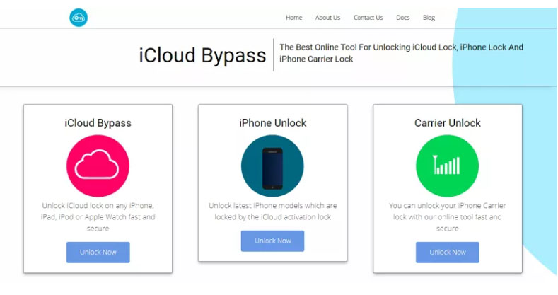 icloud bypass online to unlock iCloud lock
