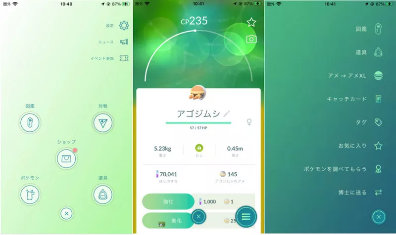 ポケモンの個体値を確認