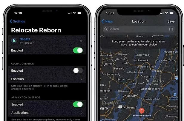 Cydiaで zenly 位置 情報 偽装