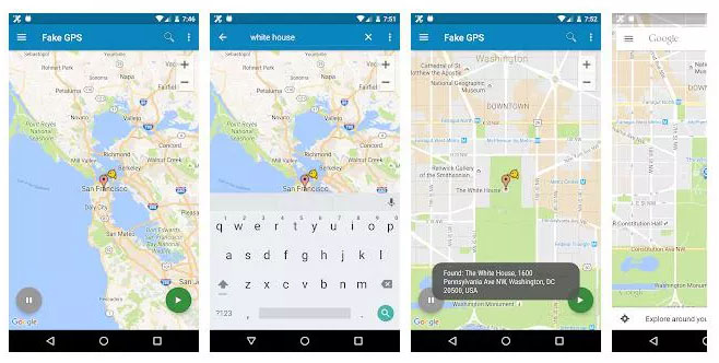 ドラクエ ウォーク 位置 偽装 Fake GPS Location-GPS JoyStick